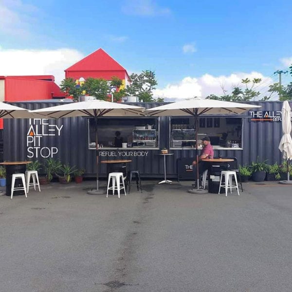 The Alley Pitstop container kitchen