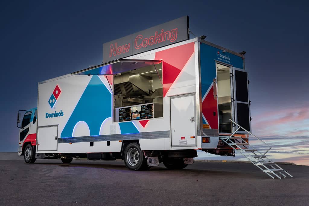 Dominos Pizza Food Truck