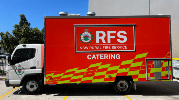 NSW RFS Catering Truck